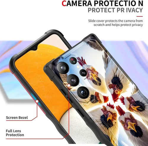 Vista 992 de Funda para Galaxy A14 5G, [Doble Capa][Protección contra Caídas de Grado Militar de 10 Pies] [Antideslizante] Funda Resistente a Prueba de Golpes
