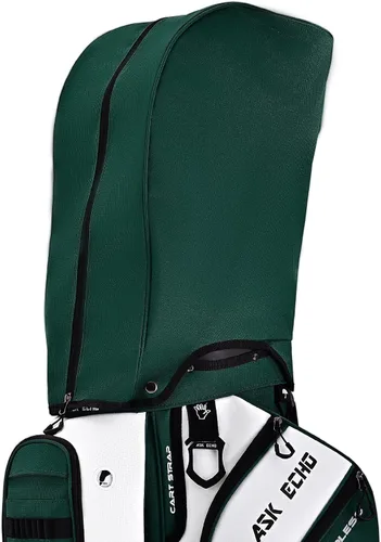 Vista 7 de ASK ECHO Soundless-Series - Bolsa para carrito de golf con 15 divisores, parte inferior con bloqueo de agarre
