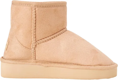 Vista 5 de bebe Botas de invierno para niñas, botines de piel de oveja sintética, botas cortas con plataforma para niñas, botas de moda mullidas (11-4)