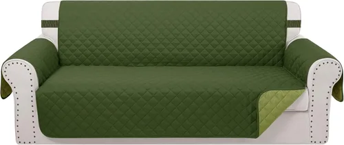 Vista 50 de Fundas para Silla Reclinable Reversibles Funda de Sofá para Mascotas Protector de Muebles Lazy Boy (Silla 23'', Beige/Beige)