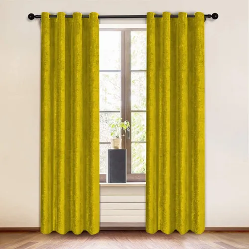 Vista 24 de KEMCO Panel de cortina opaca de felpilla de doble cara para sala de estar, dormitorio, dormitorio, sala de estar, oficina, con aislamiento térmico
