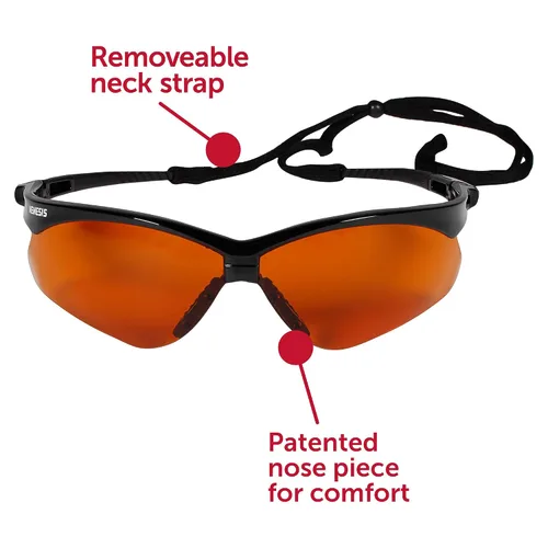 Vista 2 de Jackson Safety V30 Nemesis - anteojos de seguridad (12 pares/caja), paquete de de 12