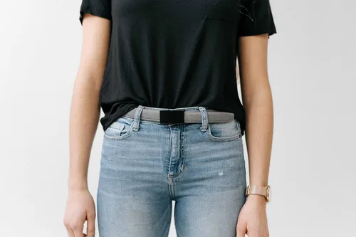 Vista 2 de Mission Belt Cinturón de cuero para mujer, colección de cuero de 1.181in
