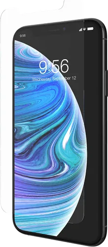 Vista 8 de ZAGG InvisibleShield Glass+ protector de pantalla, vidrio templado de alta definición fabricado para Iphone de Apple