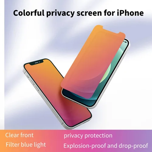 Vista 3 de Protector de pantalla de privacidad para iPhone 12 Pro Max