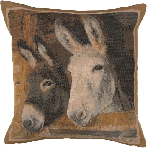 Vista 13 de Charlotte Home Fundas de almohada – Funda de almohada decorativa de 14 x 14 pulgadas para sofá y cama – Fundas de cojín de conejo francés