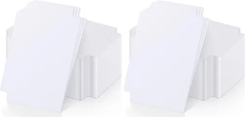 Vista 9 de 60 piezas de separadores para tarjetas de juego negros, separadores de cartas para juegos de mesa TCG, organizador de almacenamiento para reunión