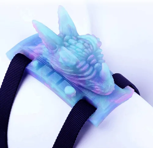 Vista 13 de Monster Dildo Grinder - Juguete sexual para mujeres, pequeño consolador de fantasía alienígena con almohadilla de fricción, estimulador