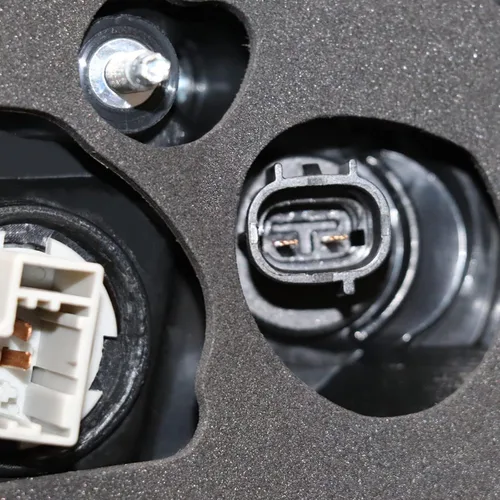 Vista 6 de Para 2013 2014 2015 2016Mazda CX-5 halógeno exterior luz trasera luz trasera reemplazo rojo lente (lado izquierdo)