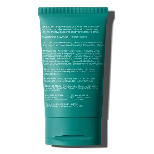 Vista 8 de Arata Gel para el cabello totalmente natural para peinar, dar forma y nutrición de estudio, aspecto húmedo de fijación fuerte para hombres