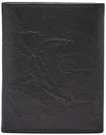Vista 4 de Fossil Neel ML3869 - Cartera triple de capacidad extra color negro Negro Trifold