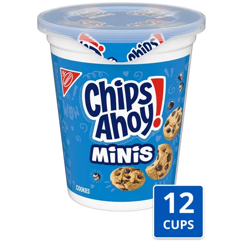 Vista 3 de CHIPS AHOY! Mini galletas originales con chispas de chocolate, 12 Go-Paks