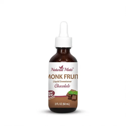 Vista 11 de Edulcorante líquido saborizado de fruta de monje optimizado con eritritol 2oz - Sabor a coco 1 paquete