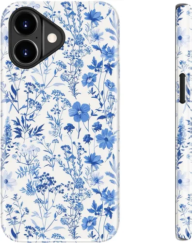 Vista 133 de bemal Funda para iPhone 12 Mini, estética, vintage, floreciente, peonía, concha, femenina, compatible con MagSafe, moderna, única, moderna, moderna