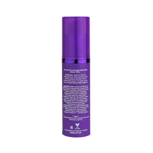 Vista 3 de NXN Crema hidratante facial Whipped Day Cream con retinol natural, escualano y aceite de semilla de uva, fórmula facial antienvejecimiento