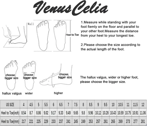 Vista 6 de VenusCelia Mocasín plano para mujer Thawed Comfort