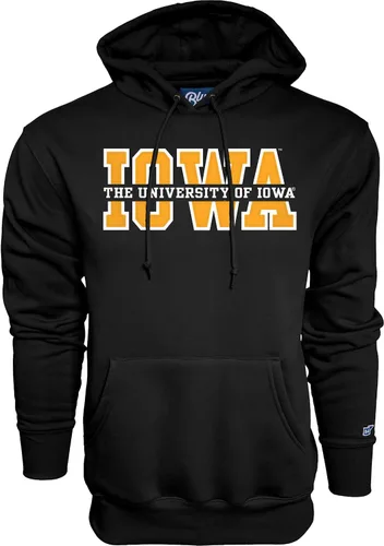 Vista 11 de Blue 84 NCAA - Sudadera con capucha para hombre con apliques de sarga de nivel superior