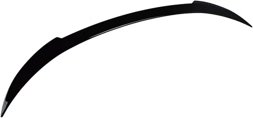 Vista 10 de Alerón de maletero prepintado compatible con BMW F12 Serie 6 2012-2018, estilo V, ABS pintado #300 Alpine White III, parte trasera trasera trasera