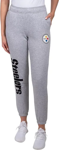 Vista 39 de Ultra Game NFL - Pantalones deportivos de vellón supersuaves para mujer Gris brezo