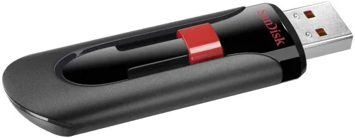 Vista 21 de SanDisk Unidad flash USB 2.0 Cruzer Glide de 32 GB - SDCZ60-032G-B35, rojo