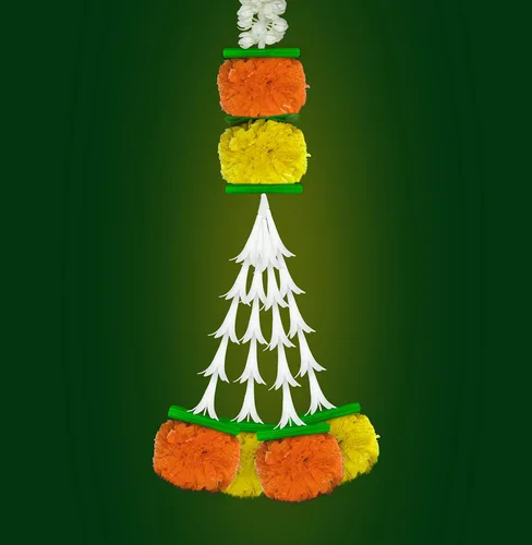 Vista 6 de iHandikart Guirnaldas de Navidad Amarillo y Naranja Claro, Amarillo Y Naranja Claro