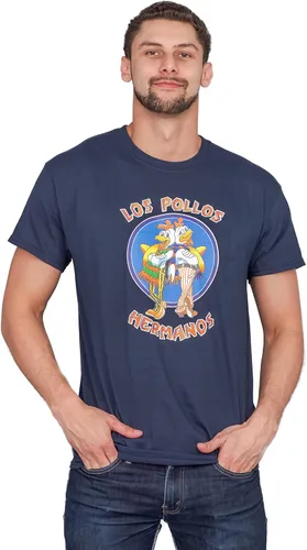Vista 2 de Breaking Bad Los Pollos Hermanos Logo Camiseta Adulto