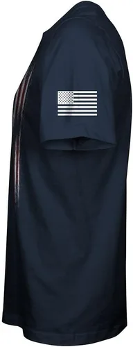 Vista 4 de USA American Spartan Patriotic Camiseta para hombre