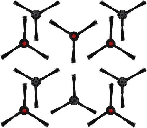 Vista 8 de RichVibe Juego de cepillos laterales para Eufy 3 en 1 E20 robot aspiradora esquina limpieza cepillo cepillo piso herramienta para limpieza del hogar