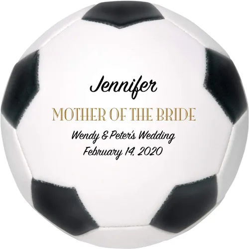 Vista 10 de Balón de fútbol personalizado, regalo de boda, padrino de boda, padrino de boda, padrino, dama de honor, regalo de recuerdo de portador de anillos