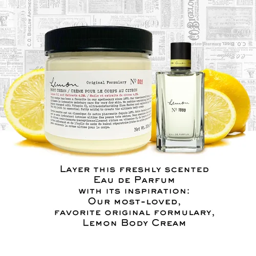 Vista 7 de C.O. Bigelow Lemon Eau de Parfum, perfume cítrico con almizcle blanco