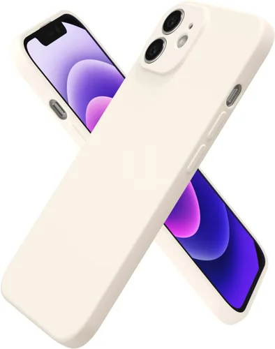 Vista 17 de oakxco Funda de Silicona para iPhone 11, Funda de Teléfono Ultra Delgada y Fina para Mujeres y Niñas, Diseño Minimalista Estético Lindo y Femenino