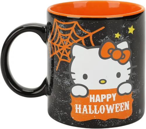 Vista 13 de Disney The Nightmare Before Christmas Halloween Taza de cerámica de 16 onzas Pesadilla antes de Navidad Halloween