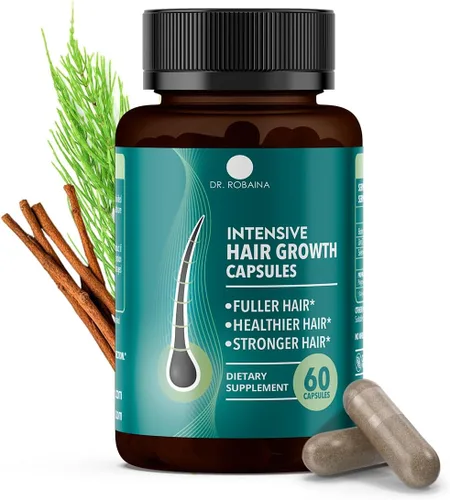 Vista 3 de Dr. Robaina Gomitas intensivas para el crecimiento del cabello Cabello de aspecto más completo Apariencia del cabello más saludable Cabello