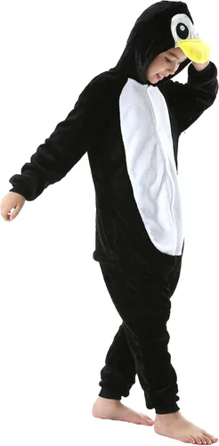 Vista 4 de CuteOn Pijama mameluco para niños, regalo de disfraz de Halloween y Navidad