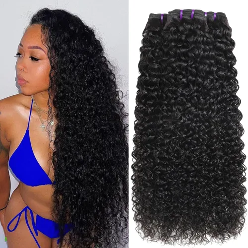 Vista 47 de Paquetes Bob Liso 3 Paquetes de Cabello Humano Corto 10, 10 y 10 Pulgadas, 100% Cabello Crudo Sin Procesar, Tejido Rápido, Color Negro Natural