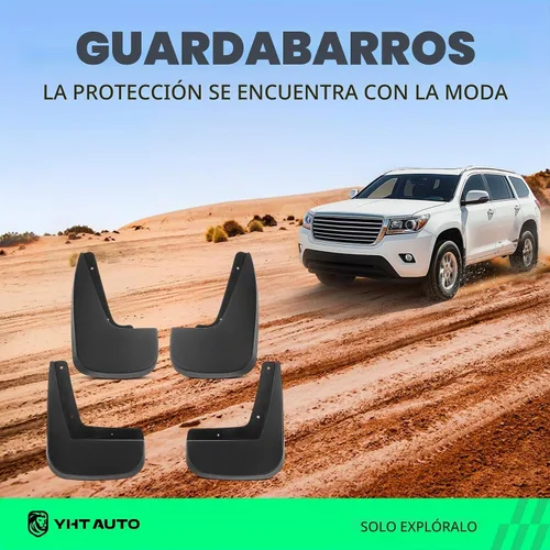 Vista 2 de YHTAUTO Guardabarros antisalpicaduras para Chevrolet Equinox 2010-2017