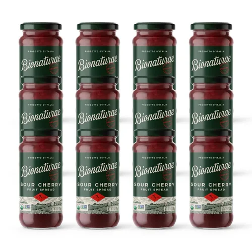 Vista 13 de Bionaturae Crema Orgánica de Fruta de Arándano Azul - Gelatina Orgánica, Sin OMG, Certificado USDA, Sin Azúcar Añadido, Sin Conservantes, Mermelada
