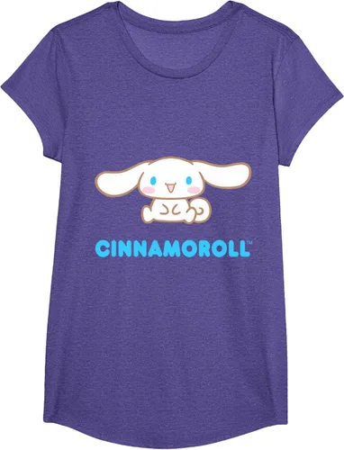 Vista 23 de Cinnamoroll Character Front and Back T-Shirt S Negro