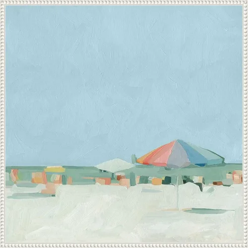 Vista 14 de Amanti Art Lienzo enmarcado para pared, 16 x 16 pulgadas, paleta de verano II por Emma Scarvey, lienzo enmarcado para pared, obras de arte