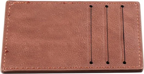 Vista 9 de Lovejewelry Carteras personalizadas con fotos para hombres, cartera de piel grabada para padre, novio, estilo 4, Personalizable