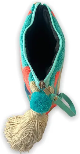 Vista 5 de Bolso cruzado para mujer, bolso cruzado hecho a mano, correa cruzada, bolso de yute, playa, bolso de hombro para mujer, bolso de verano