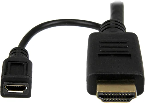 Vista 3 de StarTech HD2VGAMM3 - Cable HDMI a VGA activo de 3 pies, 1920 x 1200, 1080p, M/M (HD2VGAMM3) Monitor HDMI activo a VGA, cable de pantalla