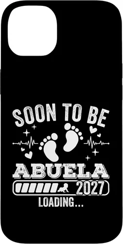 Vista 15 de Soon to Be Abuela 2027 Loading Pregnancy Announcement Case for iPhone 17