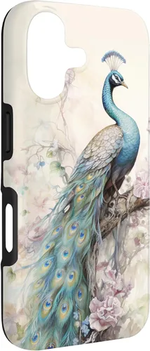 Vista 3 de Peacock Cute Bird Nature Garden Case for iPhone 17