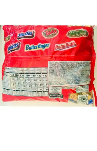 Vista 3 de Kirkland Signature Mini Favorites Chocolates Variedad Pack 5 Lb Bolsa