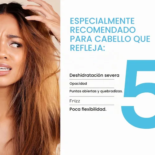 Vista 3 de Maka Champú hidratante sin sulfato para cabello seco y dañado, 16 onzas Champú hidratante. Aplicar sobre el cabello mojado, lavar el cuero cabelludo
