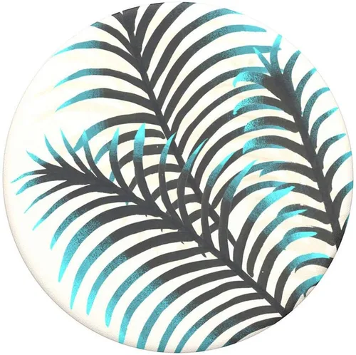 Vista 2 de PopSockets: PopGrip - Soporte extensible y agarre con una parte superior intercambiable para teléfonos y tabletas, Pacific Palm, resistente al agua