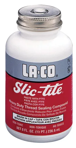 Vista 9 de LA-CO 42014 Slic-Tite - Pasta selladora de rosca prémium con PTFE, temperatura de -50 a 500 grados F, 1 galón