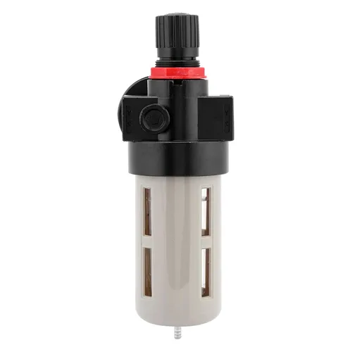 Vista 9 de Kadimendium Pequeño 2000 1/4in BFr 2000 Unidad de tratamiento de gas de fuente de aire Regulador de presión de filtro con indicador 26x8x8