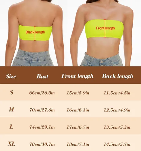 Vista 6 de Boudaner Sujetador deportivo con relleno para mujer, sin tirantes, sin tirantes, sólido, sin costuras, para yoga, entrenamiento, bralette